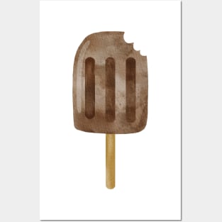 Chocolate popsicle Posters and Art